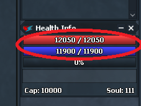 [Pedido] Mudar barra de Hp e Mana do OTClient