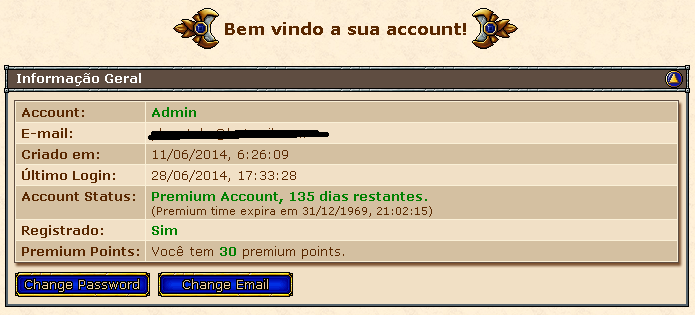 [Pedido] Premdays para novas accounts criadas...