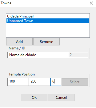 como mudar o local de respawan do player